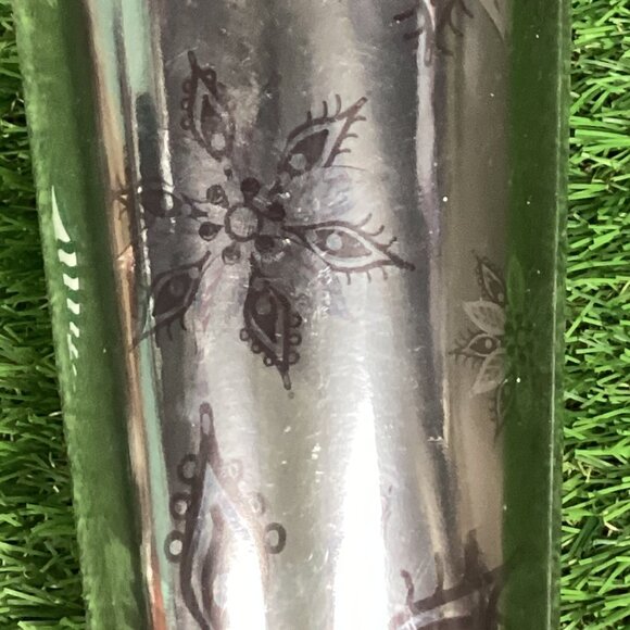 Starbucks Holiday Silver Poinsettia Mirror Grande Tumbler - Picture 10 of 10